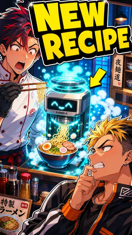 Bold Anime Reaction Thumbnail Style