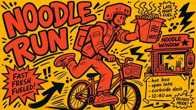 Hot Ink Comic Poster