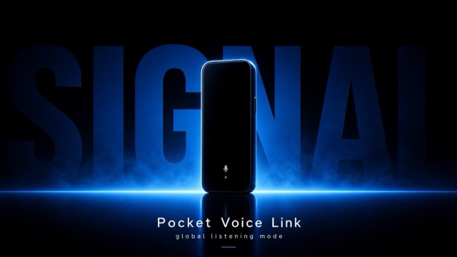 Electric Blue Silhouette Product Launch Style
