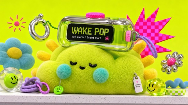 Neon Plush Gadget Pop 3D Style