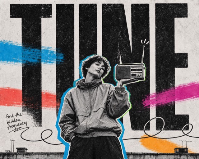 Xerox Neon Editorial Collage